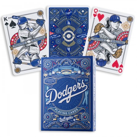 Los Angeles Dodgers žaidimo kortos Theory11